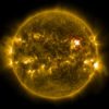 太陽フレア　画像