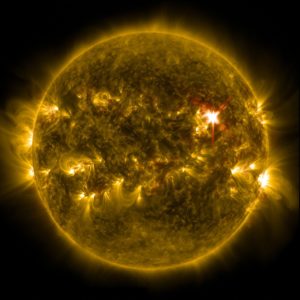 太陽フレア　画像